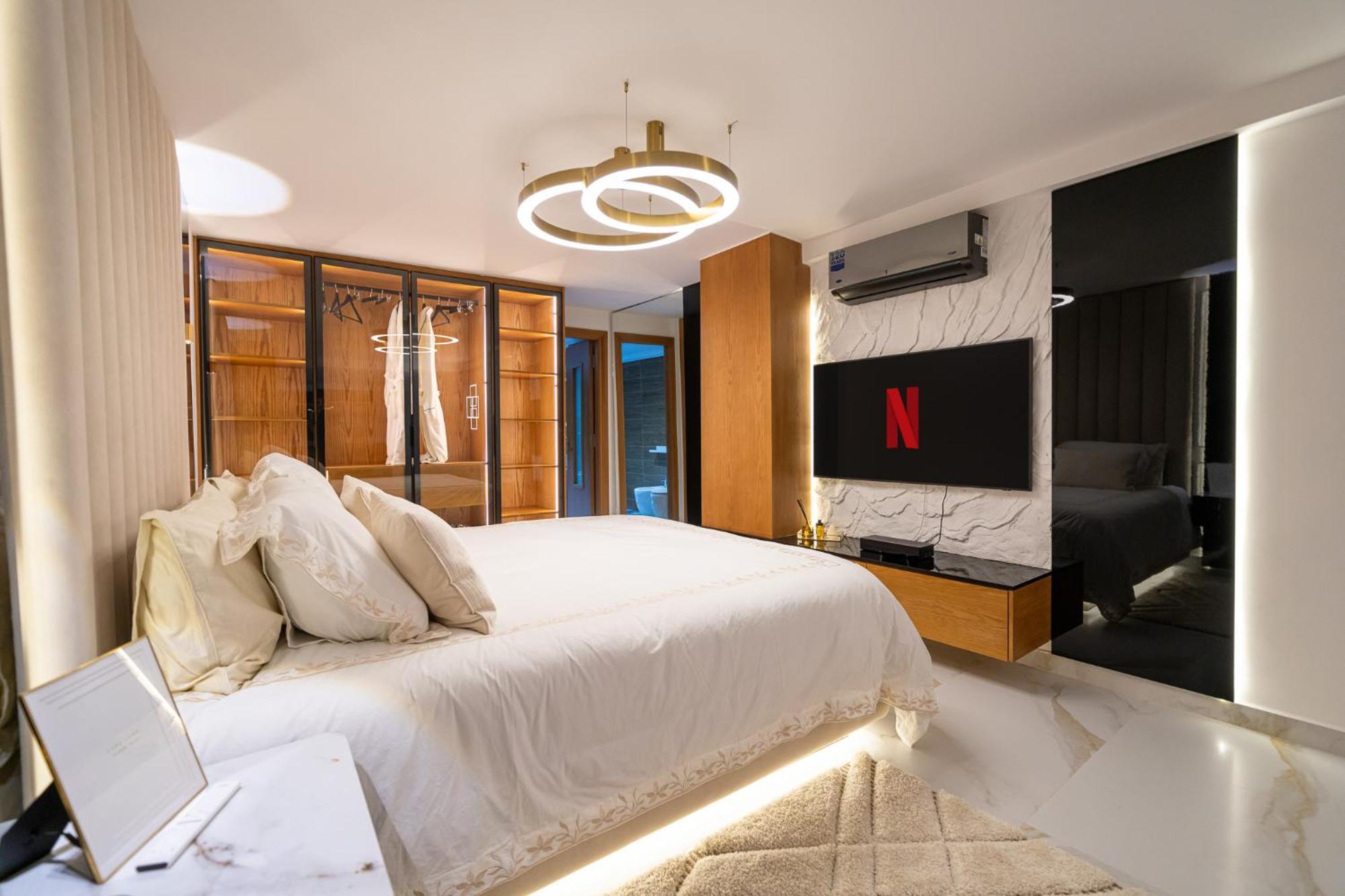 Ferienwohnung Ecrin Secret, Duplex Prestige, Proche Corniche & Medina, Piscine, Parking, Wifi, Iptv, Ac Tanger Exterior foto
