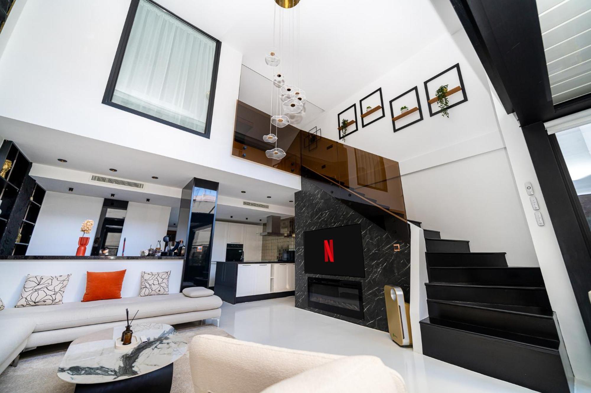 Ferienwohnung Ecrin Secret, Duplex Prestige, Proche Corniche & Medina, Piscine, Parking, Wifi, Iptv, Ac Tanger Exterior foto